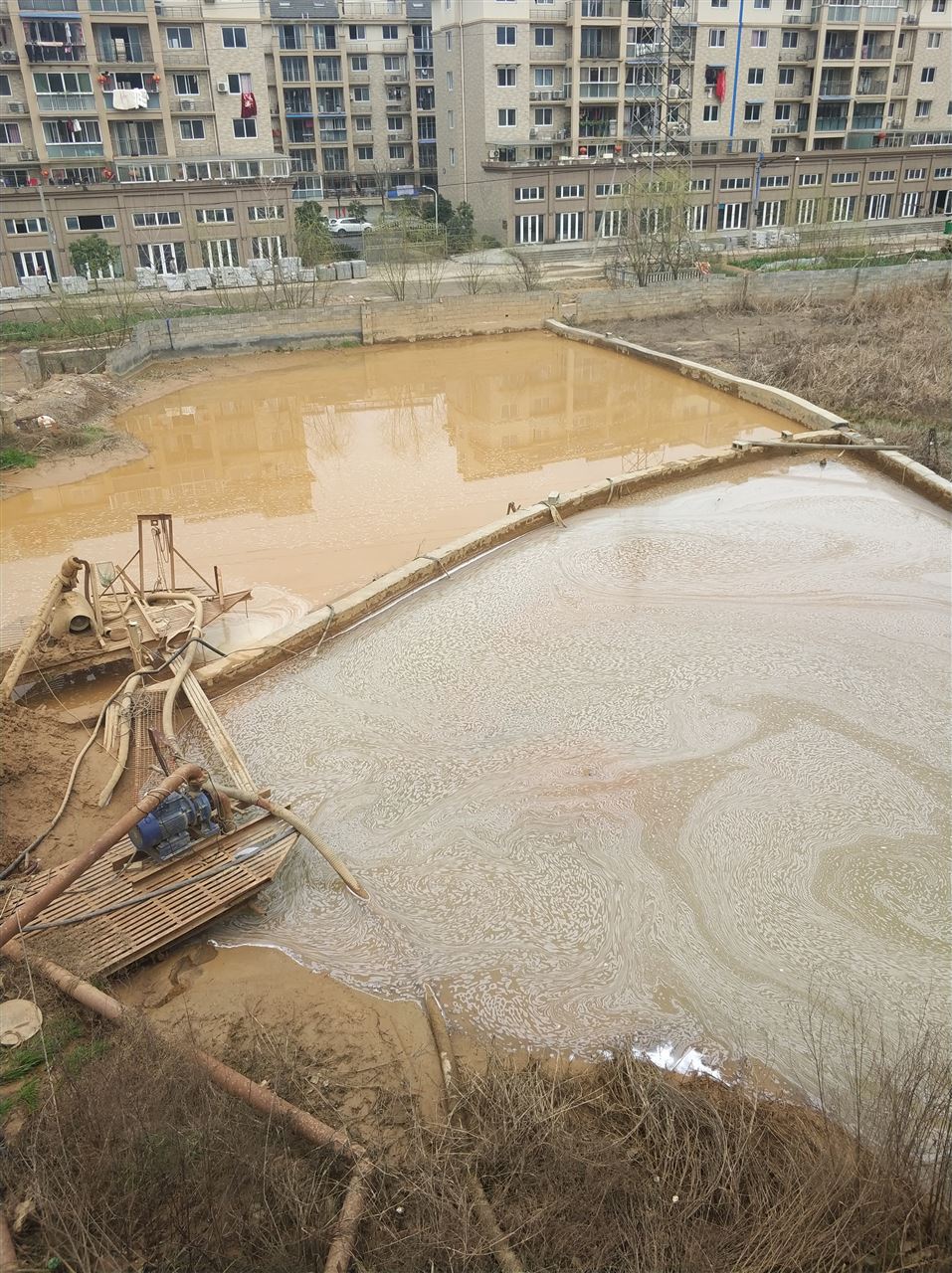 赣州沉淀池淤泥清理-厂区废水池淤泥清淤